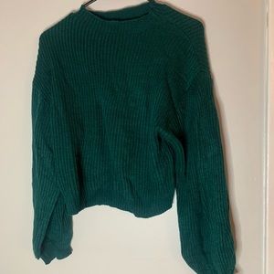 Green sweater